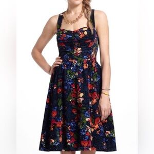 HD in Paris Corduroy Bustier Dress size 10 EUC Anthropologie